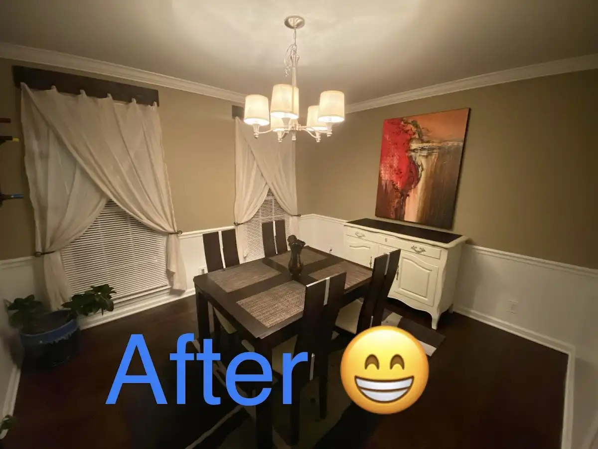 Professional dining room restoration after water damage in Wedgefield